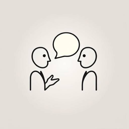Icono representando la persuasión en la comunicación